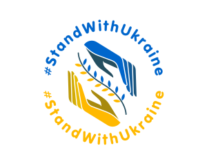 Loving - Ukraine Hope Care Hands logo design