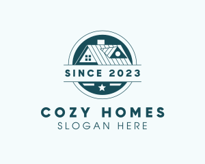 Roofing Home Renovation  logo design