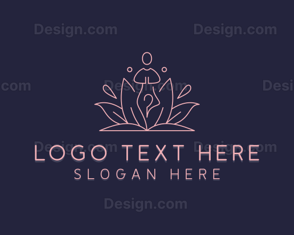 Lotus Yoga Wellness Logo