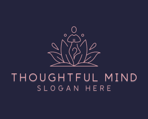 Lotus Yoga Wellness logo design