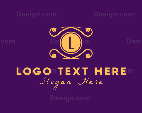 Ornamental Vine Luxury Logo