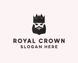 Royal Black King logo design