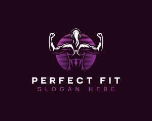 Gym Woman Fitness logo design