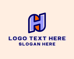 Startup Business Letter H logo