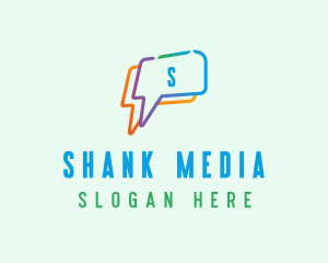 Social Media Communication logo design