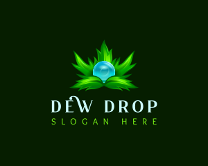 Nature Leaves Dew logo