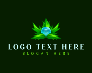 Leaves - Nature Leaves Dew logo design