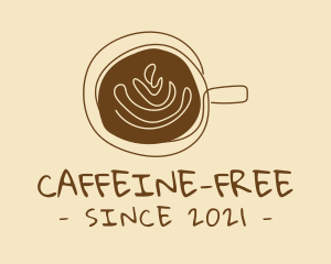 Artisanal Hipster Coffee Cafe logo design