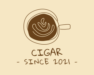 Artisanal Hipster Coffee Cafe logo design