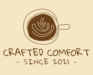 Artisanal Hipster Coffee Cafe logo design