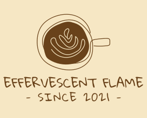 Artisanal Hipster Coffee Cafe logo design