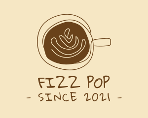 Artisanal Hipster Coffee Cafe logo design