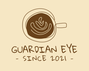 Artisanal Hipster Coffee Cafe logo design