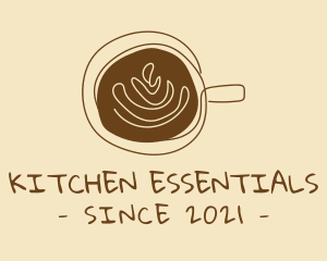 Artisanal Hipster Coffee Cafe logo design