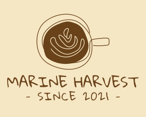 Artisanal Hipster Coffee Cafe logo design