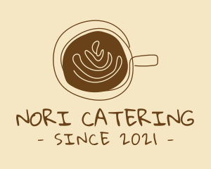 Artisanal Hipster Coffee Cafe logo design