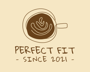 Artisanal Hipster Coffee Cafe logo design