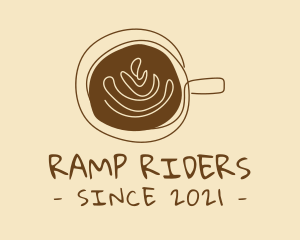 Artisanal Hipster Coffee Cafe logo design