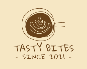 Artisanal Hipster Coffee Cafe logo