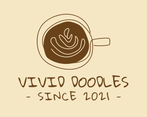 Artisanal Hipster Coffee Cafe logo design