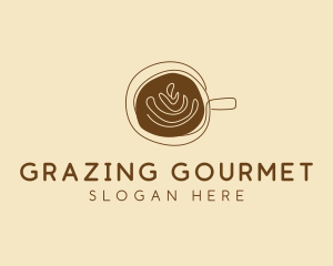 Artisanal Hipster Coffee Cafe logo design