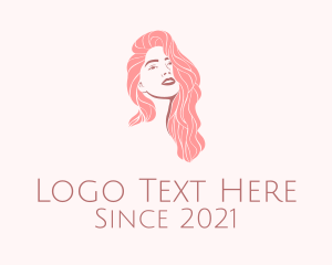 Pink Hairstylist Salon logo