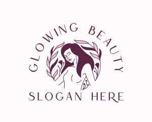 Woman Organic Skincare logo design