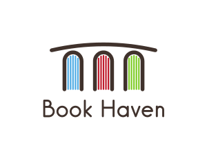 Book Bridge Learning  logo design