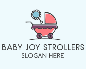 Cute Baby Stroller logo