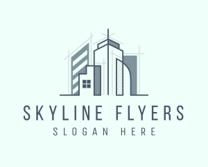 Skyline Building Architecture logo design