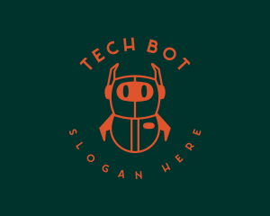 Cyber Programmer Robot logo design