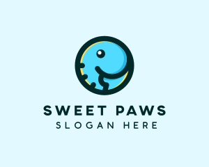 Cute Baby Elephant logo design