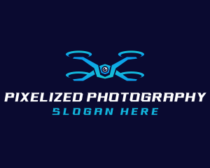 Camera Drone Videographer logo design