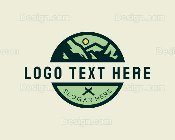 Outdoor Forest Mountain Logo