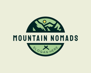 Outdoor Forest Mountain  logo design