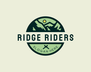 Outdoor Forest Mountain  logo design