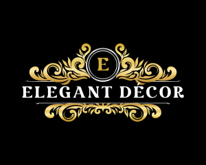 Elegant Deluxe Crest logo design