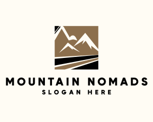 Mountain Road Highway logo design