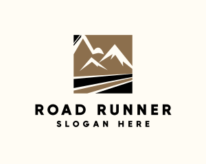 Mountain Road Highway logo design