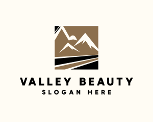 Mountain Road Highway logo design