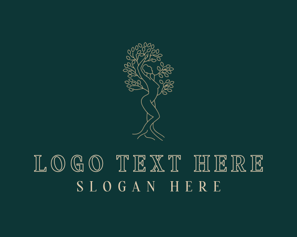 Tree logo example 1