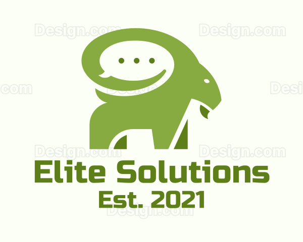 Green Ram Chat Logo