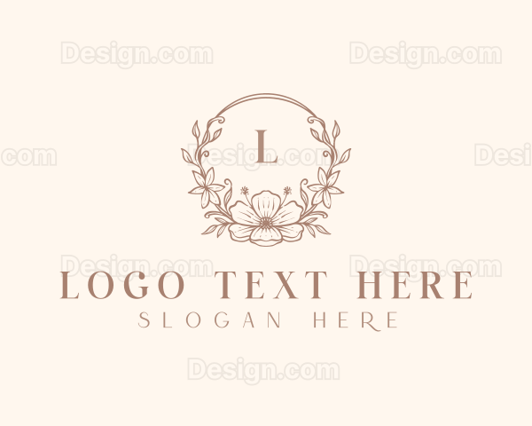 Elegant Floral Boutique Logo