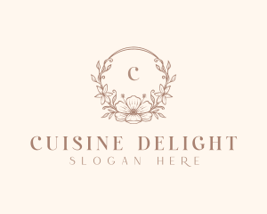 Elegant Floral Boutique Logo