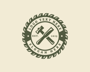 Mallet Chisel Wood Sculptor logo