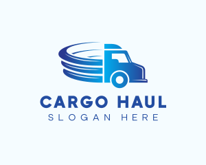 Automotive Truck Shipping  logo design