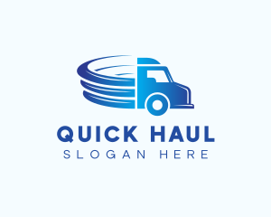 Automotive Truck Shipping  logo design