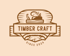 Lumber Woodwork Planer logo design