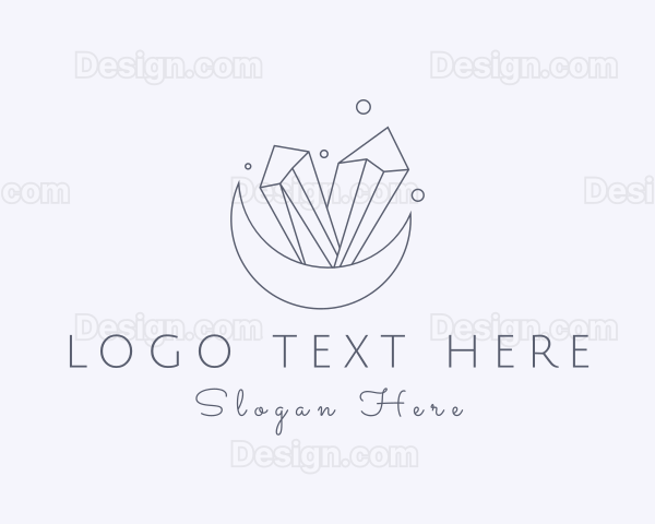 Gemstone Moon Jewelry Logo