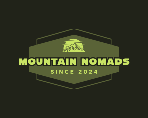 Mountain Peak Nature logo design